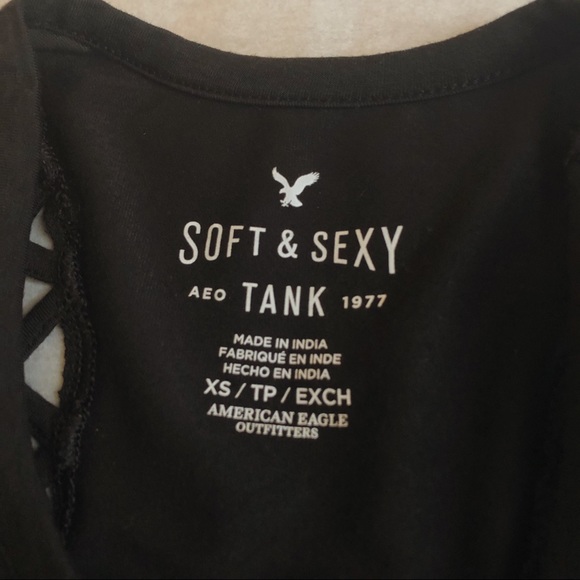 ⭐️AEO S&S Black Tank Top⭐️ - Picture 5 of 6